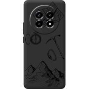 Чорний чохол BoxFace Realme 13 Pro Plus Mountains