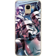 Чехол U-print Samsung J600 Galaxy J6 2018 Stormtroopers