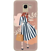 Чехол U-print Samsung J600 Galaxy J6 2018 