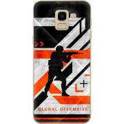 Чехол U-print Samsung J600 Galaxy J6 2018 CS:Go Asimov