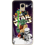 Чехол U-print Samsung J600 Galaxy J6 2018 Lego StarWars