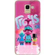 Чехол U-print Samsung J600 Galaxy J6 2018 Lego Trolls