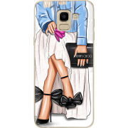 Чехол U-print Samsung J600 Galaxy J6 2018 Stylish