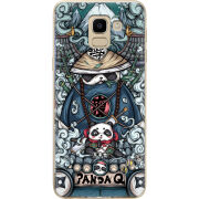 Чехол U-print Samsung J600 Galaxy J6 2018 Panda Q