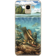 Чехол U-print Samsung J600 Galaxy J6 2018 Freshwater Lakes