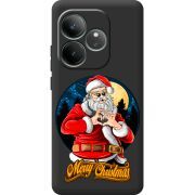 Чорний чохол BoxFace Realme GT Neo 6 SE Cool Santa
