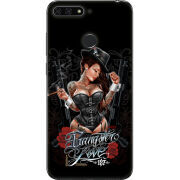 Чехол U-print Honor 7c 