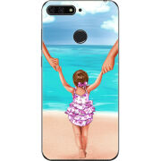 Чехол U-print Honor 7c Happy child