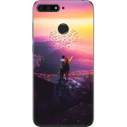 Чехол U-print Honor 7c 