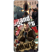 Чехол U-print Nokia 7 Plus GTA 4