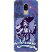 Чехол U-print Samsung J810 Galaxy J8 2018 Witches Bitches