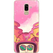 Чехол U-print Samsung J810 Galaxy J8 2018 