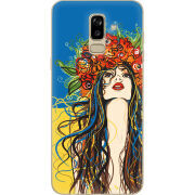 Чехол U-print Samsung J810 Galaxy J8 2018 Ukraine Girl
