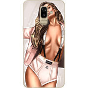 Чехол U-print Samsung J810 Galaxy J8 2018 Fatal Woman