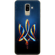 Чехол U-print Samsung J810 Galaxy J8 2018 Ukrainian Emblem