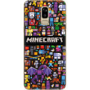 Чехол U-print Samsung J810 Galaxy J8 2018 Minecraft Mobbery