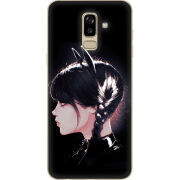 Чехол U-print Samsung J810 Galaxy J8 2018 Wednesday Davil