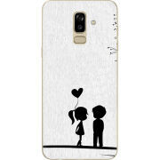 Чехол U-print Samsung J810 Galaxy J8 2018 First Love