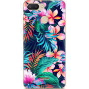 Чехол U-print Xiaomi Redmi 6 flowers in the tropics