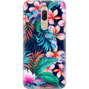 Чехол U-print Meizu M6T flowers in the tropics
