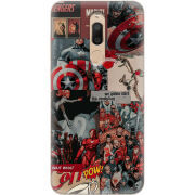 Чехол U-print Meizu M6T Marvel Avengers
