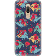 Чехол U-print Meizu M6T Flying Elephants