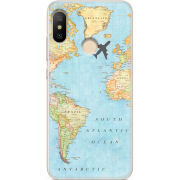 Чехол U-print Xiaomi Mi A2 Lite Карта