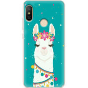 Чехол U-print Xiaomi Mi A2 Lite Cold Llama