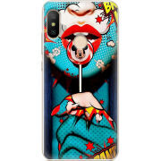 Чехол U-print Xiaomi Mi A2 Lite Girl Pop Art