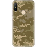 Чехол U-print Xiaomi Mi A2 Lite Камуфляж ЗСУ