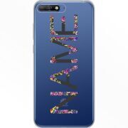 Прозрачный чехол Uprint Huawei Y6 2018 Именной