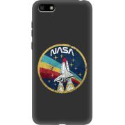 Черный чехол Uprint Huawei Y5 2018 / Honor 7A NASA
