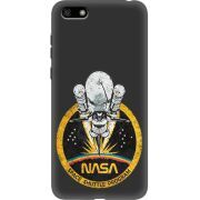 Черный чехол Uprint Huawei Y5 2018 / Honor 7A NASA Spaceship