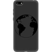 Черный чехол Uprint Huawei Y5 2018 / Honor 7A Earth