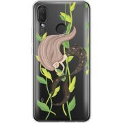 Прозрачный чехол Uprint Huawei P Smart Plus Cute Mermaid