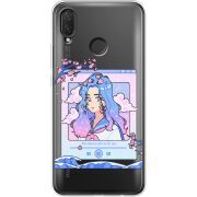 Прозрачный чехол Uprint Huawei P Smart Plus The Sakuras Will Cry For You