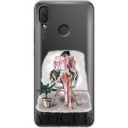 Прозрачный чехол Uprint Huawei P Smart Plus VOGUE