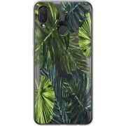 Прозрачный чехол Uprint Huawei P Smart Plus Palm Tree