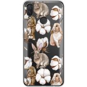 Прозрачный чехол Uprint Huawei P Smart Plus Cotton and Rabbits