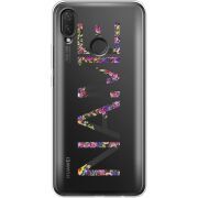 Прозрачный чехол Uprint Huawei P Smart Plus Именной