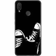 Чехол Uprint Huawei P Smart Plus Black Sneakers
