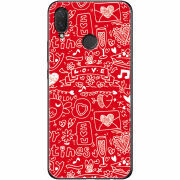 Чехол Uprint Huawei P Smart Plus Happy Valentines
