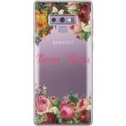 Прозрачный чехол Uprint Samsung N960 Galaxy Note 9 Именной
