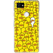 Чехол Uprint Google Pixel 2 XL Yellow Ducklings