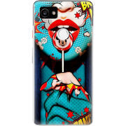Чехол Uprint Google Pixel 2 XL Girl Pop Art