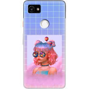Чехол Uprint Google Pixel 2 XL Girl in the Clouds