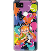 Чехол Uprint Google Pixel 2 XL Splatoon Inklings