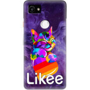 Чехол Uprint Google Pixel 2 XL Likee Cat
