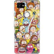 Чехол Uprint Google Pixel 2 XL Rick and Morty