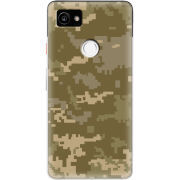 Чехол Uprint Google Pixel 2 XL Камуфляж ЗСУ